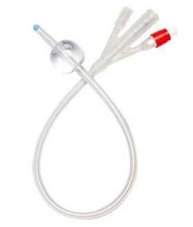 3 WAY STANDARD ALL SILICONE FOLEY CATHETER ,STERILE (30CC)